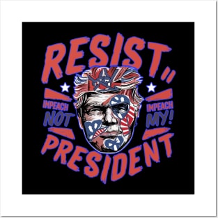 Resist Trump Posters and Art